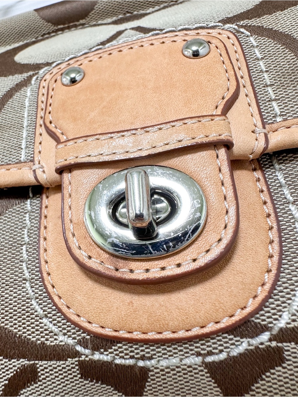 Coach 70th Anniversary Limited Edition Signature Turnlock Flap Shoulder Bag - Picture 15 of 17